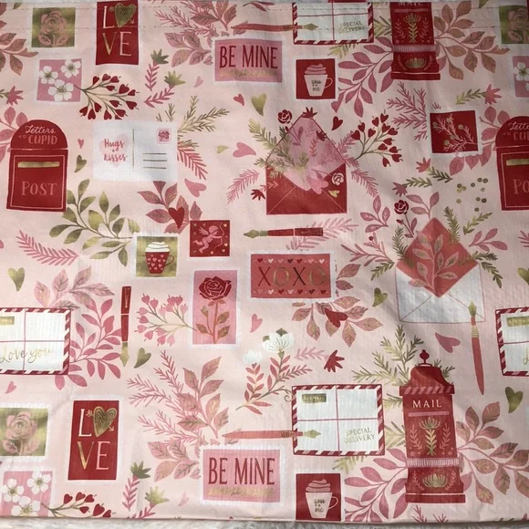 Reusable Shopping Bag Valentine’s Day ❤️ Note Design NWT 🩷 - Picture 4 of 6